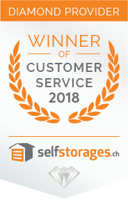 Lagerraum mit Customer Service Award Moers 2018