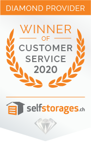 Lagerraum mit Customer Service Award Duisburg 2020